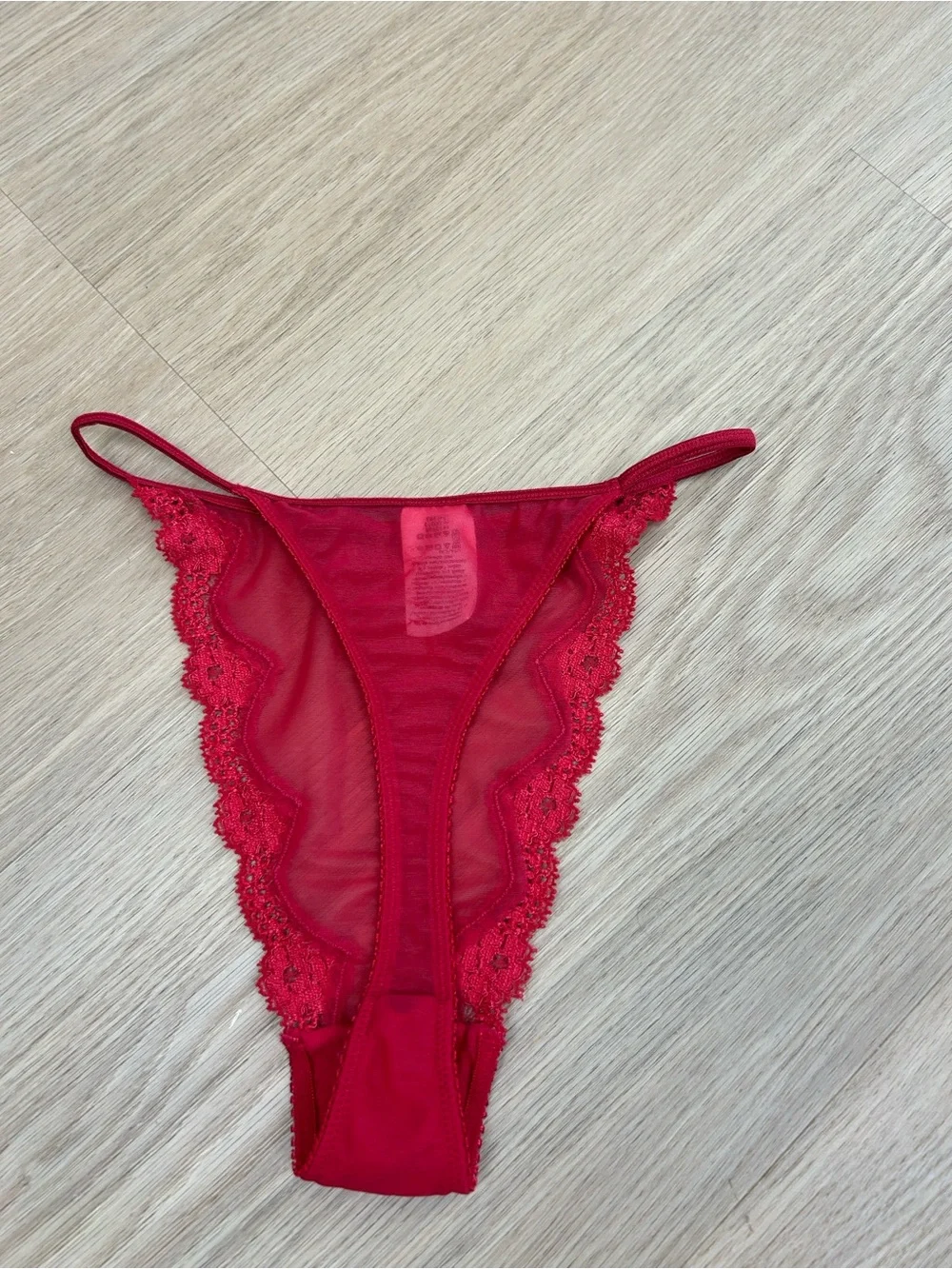 Calvin Klein Hi Leg Cut Thong Panty S